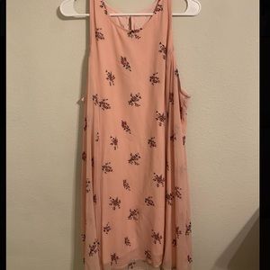 Blush floral dress